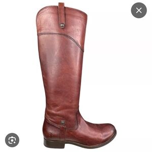 Tall brown Frye boots